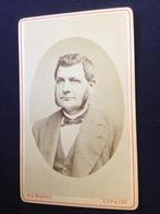 CDV, Man, G.L. Mulder, Utrecht, Carte de Visite, dun karton2, Verzamelen, Foto's en Prenten, Ophalen of Verzenden, Voor 1940, Gebruikt