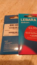 Lebara Simkaart - Nieuw 0626000944 Uitstekend top nummer, Telecommunicatie, Prepaidkaarten en Simkaarten, Verzenden, Nieuw, Overige providers