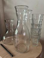 3 st karaf Royal VKB, decanteerkaraf, waterkaraf en 6 glazen, Huis en Inrichting, Keuken | Keukenbenodigdheden, Ophalen of Verzenden