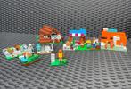 Minecraft lego 21184, 21190, 21178, Ophalen of Verzenden, Zo goed als nieuw