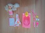 Barbie Bathtime Fun Shelly/Kelly (1995), Ophalen of Verzenden, Gebruikt, Barbie