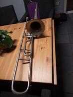 Antieke trombone van 1930, Muziek en Instrumenten, Blaasinstrumenten | Trombones, Ophalen, Gebruikt, Tenor