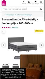 Boxspring 160x200 gebruikt ( moet zo snel mogelijk weg), Huis en Inrichting, Slaapkamer | Boxsprings, Ophalen, Tweepersoons, Zo goed als nieuw