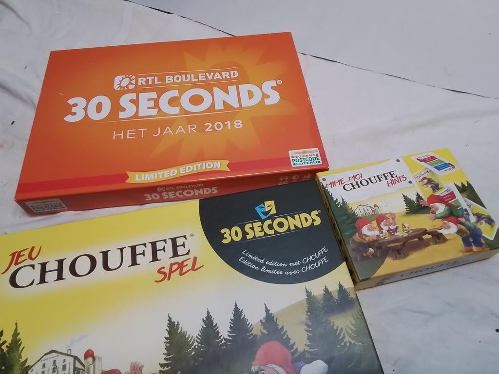 30 seconds gezelschapsspel la  chouffe, Ophalen of Verzenden, Zo goed als nieuw