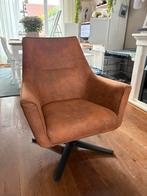 Draai fauteuil camel, Ophalen, Nieuw, 75 tot 100 cm, Stof