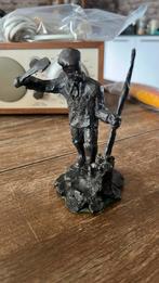 Brons beeldje”De Biesbosch werker Myron Woudrichem”, Ophalen of Verzenden