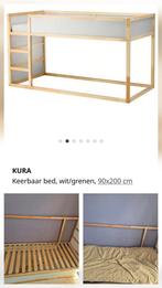 Ikea Kura bed omkeerbaar en compleet, Ophalen, Gebruikt, Hoogslaper, Eenpersoons