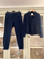 Broekpak travel Sandwich Blauw maat L zgan, Kostuum of Pak, Blauw, Maat 42/44 (L), Ophalen of Verzenden