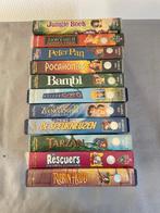 Walt Disney Tekenfilms VHS Banden, Gebruikt, Tekenfilm, Alle leeftijden, Ophalen of Verzenden