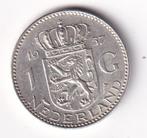1 Gulden 1957 Zeer Mooi, 1 gulden, Koningin Juliana, Verzenden, Zilver