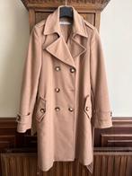 Dames wollen winterjas, Kleding | Dames, Jassen | Winter, Ophalen of Verzenden, Zo goed als nieuw, Maat 36 (S), Beige