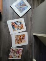 4 litho's sport, Ophalen of Verzenden