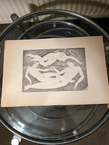 ! 4 bijzondere litho's Pieter Starreveld (1911-1989) ! beschikbaar voor biedingen