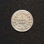 5 cent 1863, Koning Willem III, Verzenden, Zilver, Losse munt