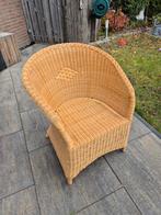 Mooie rieten stoel voor binnen, Huis en Inrichting, Stoelen, Ophalen of Verzenden, Gebruikt