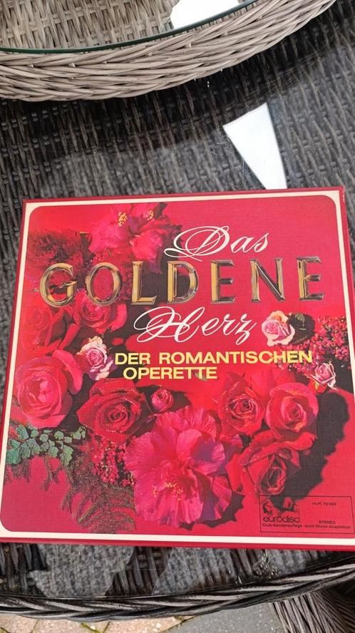 Das Goldene Herz - Operette LP Box Set, Cd's en Dvd's, Vinyl | Klassiek, Gebruikt, Romantiek, Opera of Operette, 12 inch, Ophalen of Verzenden