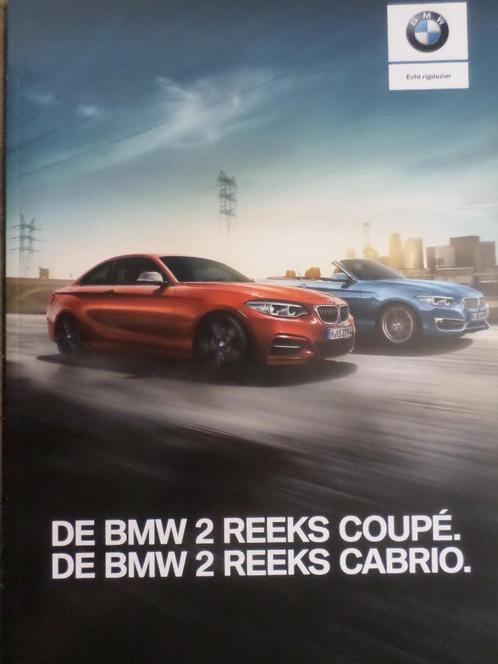 BMW 218 220 225 230 240 Coupe & Cabrio 2018 Brochure, Boeken, Auto's | Folders en Tijdschriften, Zo goed als nieuw, BMW, Verzenden