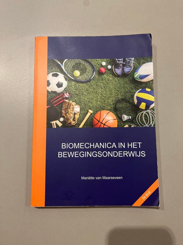 Biomechanica in het bewegingsonderwijs, Ophalen of Verzenden, Beta, Zo goed als nieuw, HBO