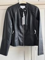 NIEUW Vila zwart faux lederen jasje maat 40, Maat 38/40 (M), Zwart, Vila, Nieuw