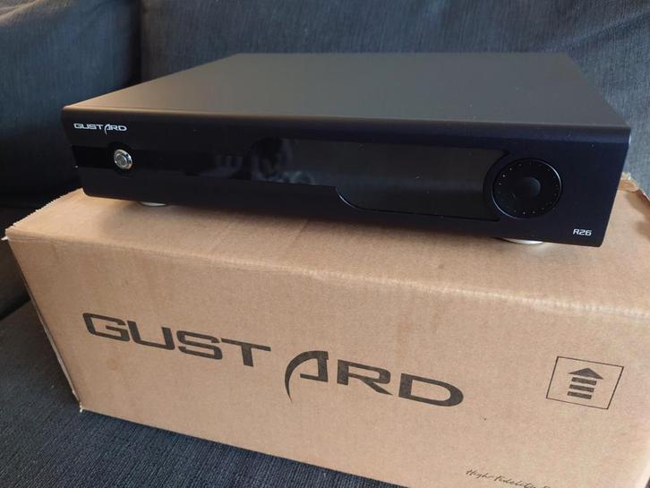 Gustard R26 R2R DAC & Streamer zwart, in doos ZGAN, Audio, Tv en Foto, Converters, Ophalen