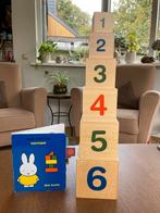 Nijntje stapeltoren hout, plus Nijntje labelboekje vormen, Kinderen en Baby's, Speelgoed | Houten speelgoed, Ophalen of Verzenden