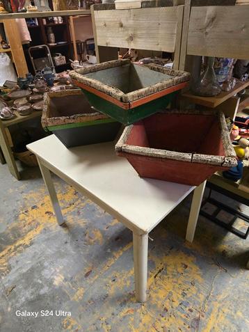 Houten Bakken 3 stuk  beschikbaar voor biedingen