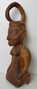 Tribal art houten huwelijksketting, Afrika, Antiek en Kunst, Ophalen of Verzenden