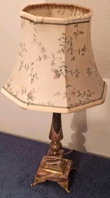 Vintage Klassiek Marmer Schemerlamp Tafellamp Staande Lamp beschikbaar voor biedingen