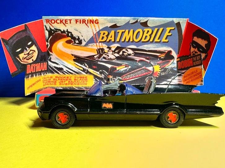 Corgi Toys Batmobile  # 267 compleet, Hobby en Vrije tijd, Modelauto's | 1:43, Zo goed als nieuw, Auto, Corgi, Ophalen of Verzenden
