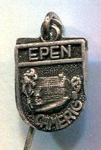 EPEN zilverkl hanger misdruk speldje ( L_064 ), Verzenden, Zo goed als nieuw, Stad of Land, Speldje of Pin