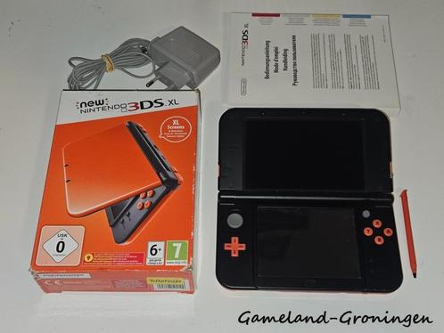 New Nintendo 3DS XL met Stylus & Oplader (Boxed), Spelcomputers en Games, Spelcomputers | Nintendo 2DS en 3DS, Gebruikt, Zwart