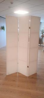Wit Kamerscherm / Roomdivider, Huis en Inrichting, Woonaccessoires | Kamerschermen, Ophalen, Zo goed als nieuw