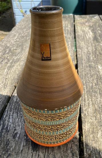 Leuke Retro Vaas Dümler & Breiden - vintage fat lava  beschikbaar voor biedingen