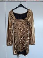 Gouden Nikkie jurk - Maat 36 (S), Carnaval, Nieuw, Ophalen of Verzenden, Nikkie