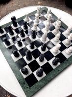 Schaakspel geheel uit Marmer, Hobby en Vrije tijd, Gezelschapsspellen | Bordspellen, Een of twee spelers, Ophalen, Zo goed als nieuw