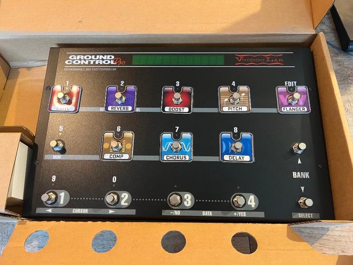 Voodoo Lab Ground Control Pro MIDI controller nieuw, Muziek en Instrumenten, Effecten, Nieuw, Overige typen, Ophalen of Verzenden