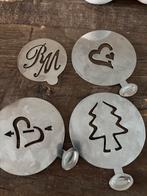 Latte Art Sjablonen Set, Ophalen, Zo goed als nieuw