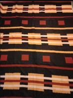 Vintage wollen deken jaren 70, Huis en Inrichting, Woonaccessoires | Plaids en Woondekens, Ophalen of Verzenden, Gebruikt