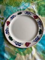 Boerenbont diner / plat bord 27,5-28 cm Boerenbond, Gebruikt, Ophalen of Verzenden, Bord(en), Aardewerk