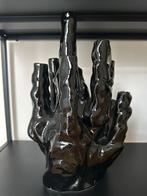 Pols Potten Koraal Tulpenvaas, Zwart, Aardewerk of Porselein, Ophalen of Verzenden, Zo goed als nieuw