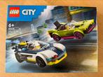 Lego City police car and muscle car, Ophalen of Verzenden, Zo goed als nieuw