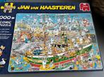JAN VAN HAASTEREN TALL SHIP CHAOS 1000 STUKJES, Hobby en Vrije tijd, Denksport en Puzzels, Ophalen, 500 t/m 1500 stukjes, Gebruikt