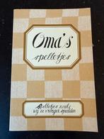 Oma's Spelletjes - Nostalgische Spelletjes voor Jong & Oud, Ophalen of Verzenden, Zo goed als nieuw, Overige onderwerpen, Geschikt voor kinderen