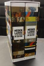 Twee Albums met cassette: Schilders in zilver, Postzegels en Munten, Postzegels | Toebehoren, Ophalen of Verzenden, Verzamelalbum