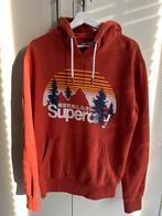 Superdry Hoodie Maat L - Oranje, Maat 52/54 (L), Oranje, Ophalen of Verzenden, Zo goed als nieuw