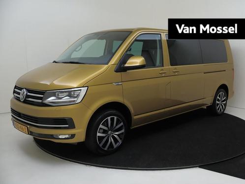Volkswagen Transporter 2.0 TDI L2H1 DC Highline 199PK DSG |, Auto's, Bestelauto's, Bedrijf, Te koop, ABS, Achteruitrijcamera, Adaptive Cruise Control