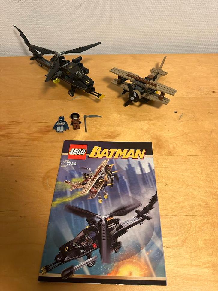 LEGO Batman 7786 Batcopter Scarecrow 2006, Kinderen en Baby's, Speelgoed | Duplo en Lego, Gebruikt, Lego, Complete set, Ophalen of Verzenden