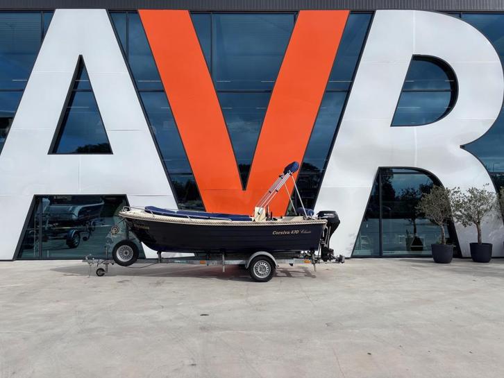 Corsiva 470 Classic Occasion I Suzuki DF15AL (bj 2008), Watersport en Boten, Sloepen, Gebruikt, 10 tot 30 pk, 3 tot 6 meter, Benzine