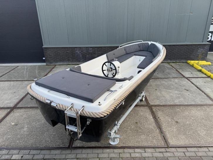 Nette Marfish 535 Tender Sloep incl. Suzuki 15PK 4-Takt, Watersport en Boten, Sloepen, Gebruikt, 10 tot 30 pk, 3 tot 6 meter, Buitenboordmotor