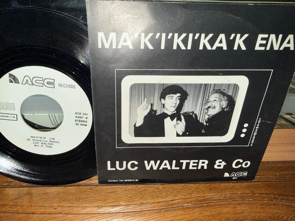 Luc Walter & Co - Holleke Bolleke / Ma'ki'ki'ka'k Ena, 7 inch, Single, Ophalen of Verzenden, Zo goed als nieuw